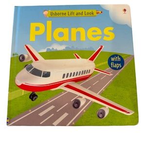 Planes (Usborne Lift and Look) by Felicity Brooks Hardcover Children’s Books GUC